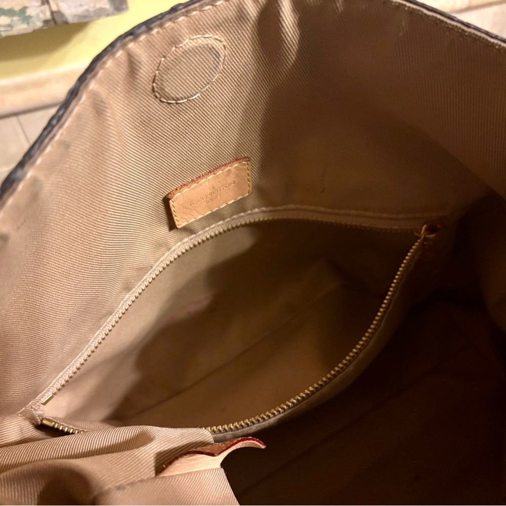 AUTHENTIC Louis Vuitton Dark Brown Monogram Graceful PM Shoulder Bag - Picture 6 of 13
